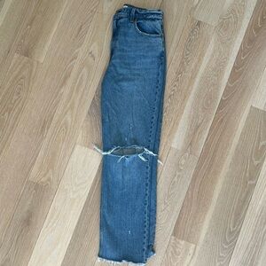 Abercrombie Ultra high rise 90s Straight Jeans